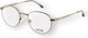 Tailor Made Tm15310 C2 Unisex Metal Prescription Eyeglass Frames Round Bronze