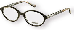 Tailor Made Tm15316 C1 Damen Kobaltblende Brillengestelle mit Rezept Oval Schwarz