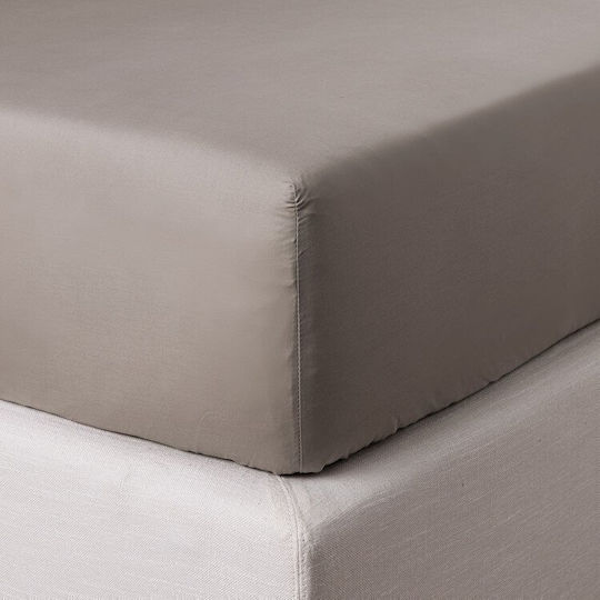 Zucchi Collection Super-Double Bed Sheet with Rubber Hugger 175x200+30cm Spaggi
