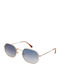 Tailor Made Unisex Sonnenbrillen mit Goldenem Metallrahmen und Verlaufsfarbe Gläser TM15340-c4