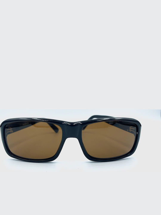 Hoffman Unisex Sunglasses with Brown Frame and Brown Lenses 8123