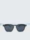 Tailor Made Unisex Sonnenbrillen mit Grauem Rahmen und Schwarzem Glas TM15225