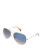 Tailor Made Unisex Sonnenbrillen mit Goldenem Metallrahmen und Verlaufsfarbe Gläser TM15341-C4