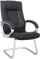 Visitor Armchair in Black Color Visitor Armchair in Black Color