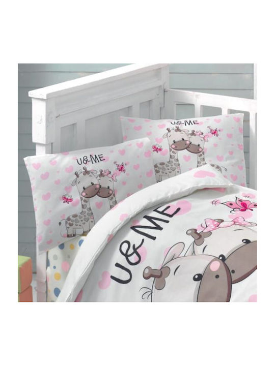 Beauty Home Art 5600 Set Kids Pillowcases Made of 100% Cotton 35x45cm Pink 5600MX