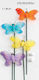 Wedding Favor Stick Butterfly 6 Colors 38cm Per Set 12 Pieces