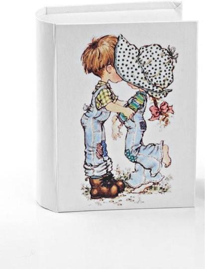 Wedding Favor Book Paper Box Boy-Girl 10x7x3cm Per Set 6 Pieces