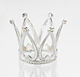Silver Metallic Crown Wedding Favor Φ4.5x3.5cm Per Set 25 Pieces