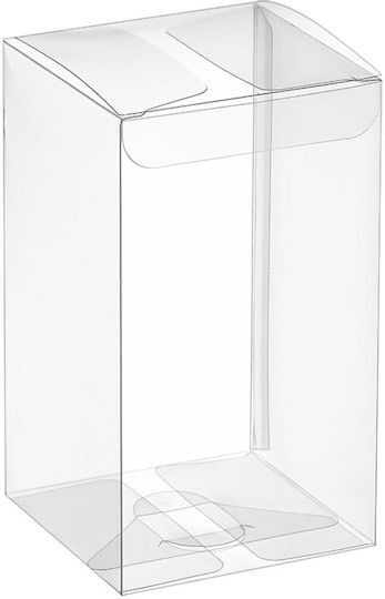 Кутия PVC 8x8x14см Сглобяема За Комплект 50 Бр