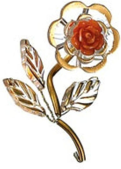 Metallic Wedding Favor Daisy 3.5x5.5cm Per Set 12 Pieces