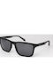 Hoffman Men's Sunglasses with Black Frame and Black Lens HB80109 C2