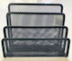 Mappenhalter 901 Metall Silber-Schwarz