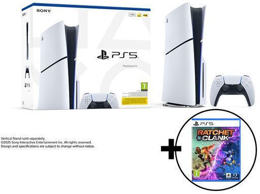 Sony PlayStation 5 Slim 1TB & Ratchet & Clank: Rift Apart