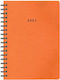 Next Daily Agenda 2027 Orange Spiral 17x25cm (w...