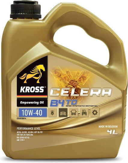 Kross Celera Auto Schmierstoff 10W-40 4lt