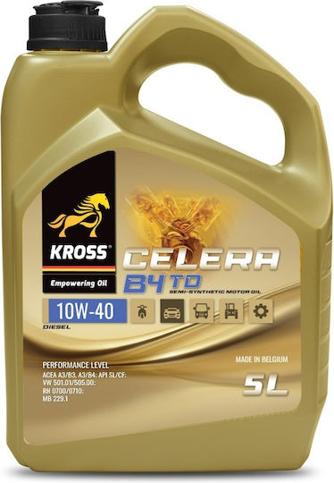 Kross Celera Λάδι Αυτοκινήτου 10W-40 5lt
