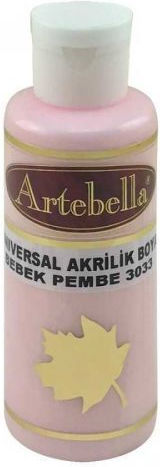 Ακρυλικο No 3033 Απαλο Ροζ 130cc Artebella