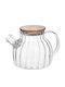 Glas-Teekanne Transparent 1000ml