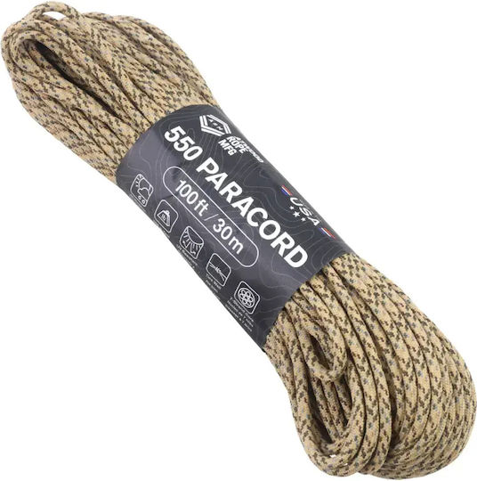 Atwood Rope Mfg Arta 550 Paracord 100 Ft Desert
