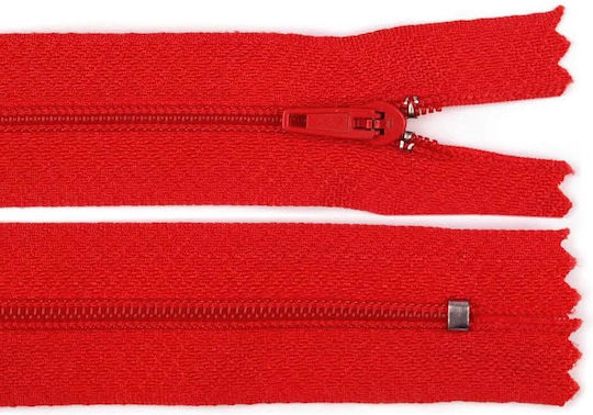 Reißverschluss Nylon Kunststoff Nr 3 Stoffe 30cm Rote 820