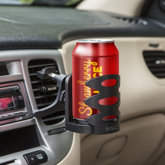 Adjustable Car Vent Air Vent Cup Holder 53-70 Mm Stable Mount Cooling Heating Drinks