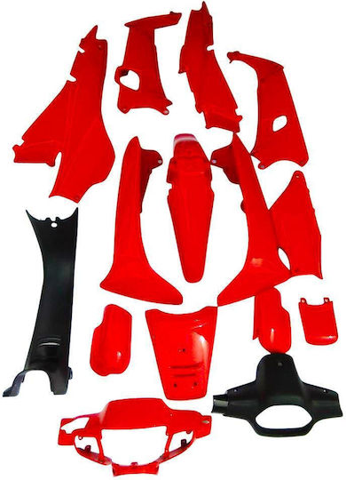 Honda Supra Red Intense Ooh Thailand 15 Pieces