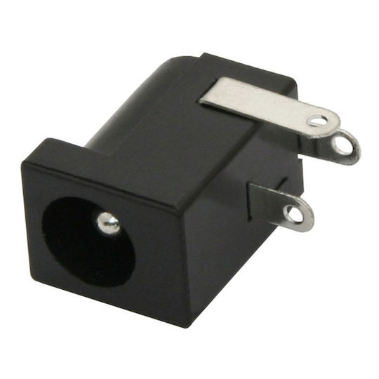 291419 Φις Τροφοδοσιας Dc 5.5x2.5 Πλαστικο Πλακετας Σετ 20 Τεμαχιων