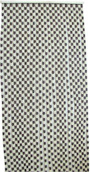 Κουρτίνα Πόρτας Μαύρη 90x200cm