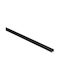 Gardinia One-Way Metallic Curtain Track in Black Colour 200cm