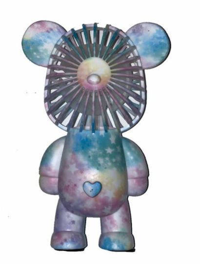 Bear Handheld USB Rechargeable Multicolour Fan