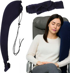 Aufblasbares Reisekopfkissen Navy Blau Aufblasbares Reisekopfkissen Navy Blau