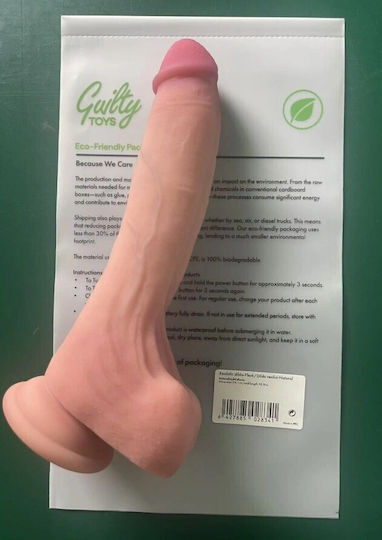 Guilty Toys Ρεαλιστικό Dildo με Βεντούζα