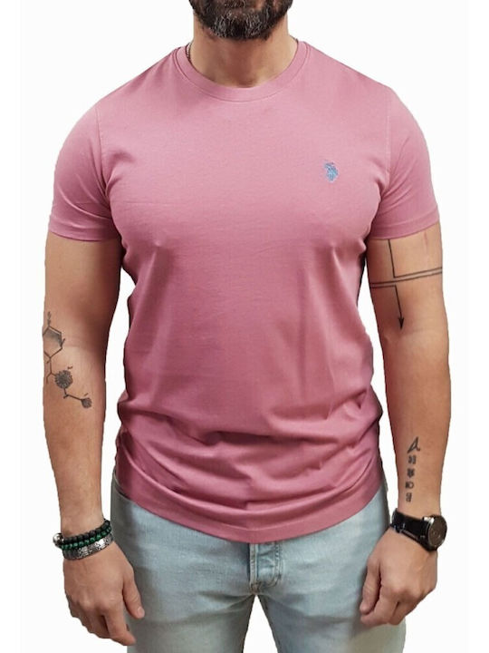 U.S. Polo Assn. Assn Polo Μπλούζα Κοντομάνικη Pink