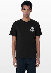 Moncler T-Shirt Black Moncler T-Shirt Black