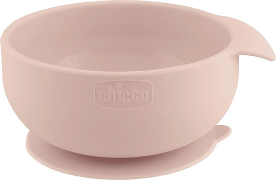 Chicco Toddler Food Bowl Silicone Beige