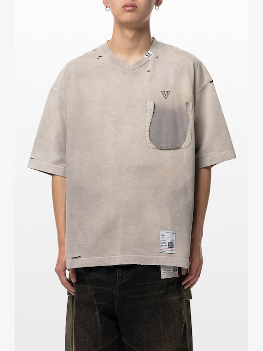 Maison Mihara Yasuhiro T-shirt Μπεζ Maison Mihara Yasuhiro T-shirt Μπεζ