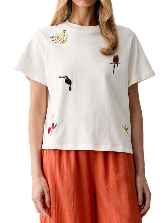 Women's T-shirt Off-white