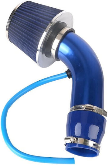 Motortuning Kit Für Luftansaugung Mit Durchmesser 76mm Luftfilter Hw-0364bu Blau