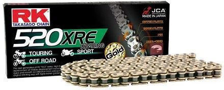 Lanț 520xre 114l Xw Ring Gb Aurie Rk Japonia