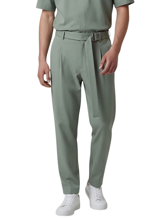 Vittorio Artist Παντελόνι Dusty Mint