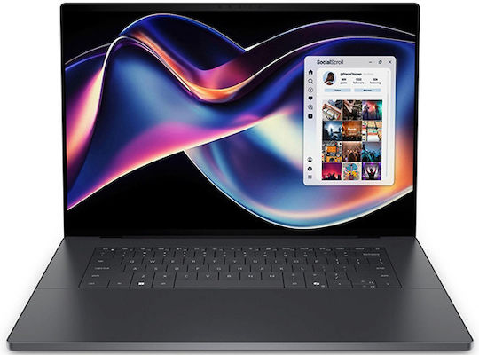 Dell XPS 16 16" OLED Touchscreen 120Hz (Ultra 7-358H/32GB/1TB SSD/W11 Pro) (US Keyboard)