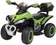 Kids Electric 6 Volt 4 Wheel Motorcycle Green For 3+ Years
