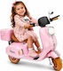 Детска Vespa Електрическа 12 Волта Розова
