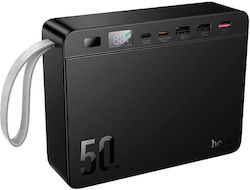 Hoco J166 Carretera 50000mAh 22.5W Μαύρο Hoco J166 Carretera 50000mAh 22.5W Μαύρο