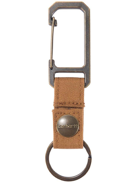 Carhartt Μπρελοκ Nylon Duck Key Keeper Carhartt Brown
