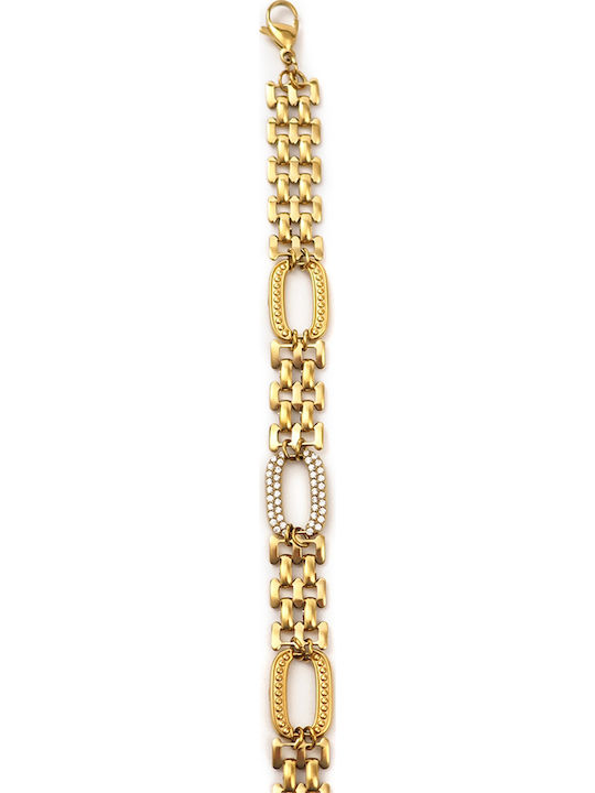 Bag to Bag Women's Chain Bracelet with Heart Design
