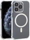 Magsafe Θήκη Σιλικόνης Air Cushion Γωνίες Transparent Apple Iphone 11 Pro