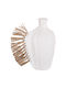 Freebox Decorative Vase Ceramic White 32x15xHeight 33cm