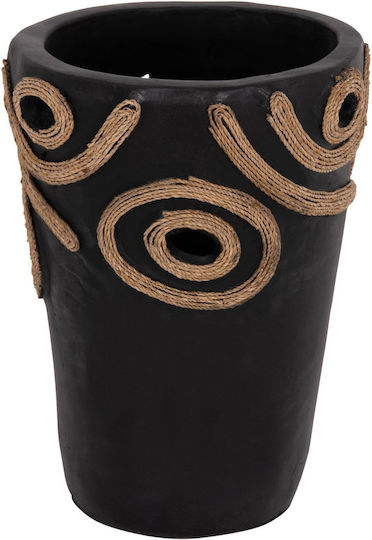 Freebox Decorative Vase Ceramic Orange
