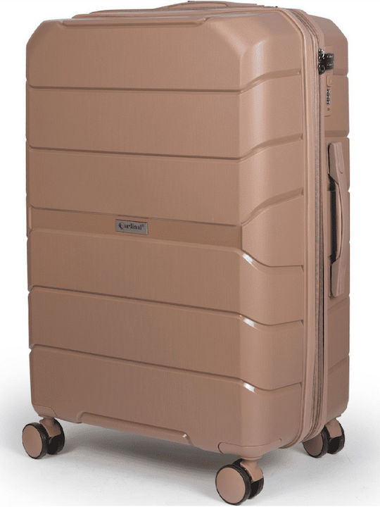Cardinal Großer Reisekoffer Rose Gold Höhe 77cm
